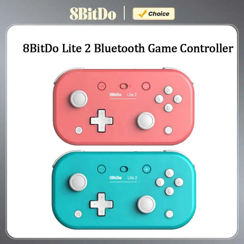 kf-Se16fadff165f45fd9a2843ecb6850b42U 8BitDo Lite 2 Wireless Bluetooth Game Controller with Joystick Vibration Gamepad for Nintendo Switch Lite Android Raspberry Pi