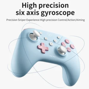 AOLION Bluetooth controller For Switch 2/1/PC/iOS/Android game pro Gamepad support Tubro Function