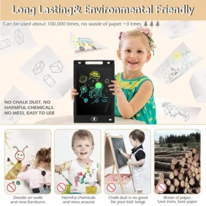 kf-Se74f979a69764b5c9957ec8958dfe6b1v New 8.5" /12" Drawing Board LCD Writing Tablet For Kids Montessori Educational Toys Student Magic Blackboard Birthday Xmas Gift