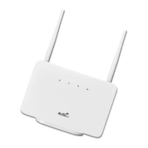 4G Wireless Router 300Mbps 4G Router Wireless Modem External Antenna with Sim Card Slot EU Plug for Home Travel Work