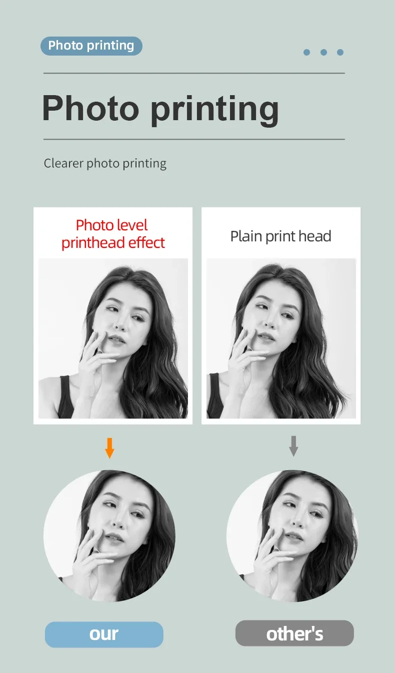 X6 mini HD printer portable sticker label Printer Bluetooth pocket thermal printer with paper for student note inkless printing 4 kf Sec248571535f4f9aa1aa5f4d837db030I