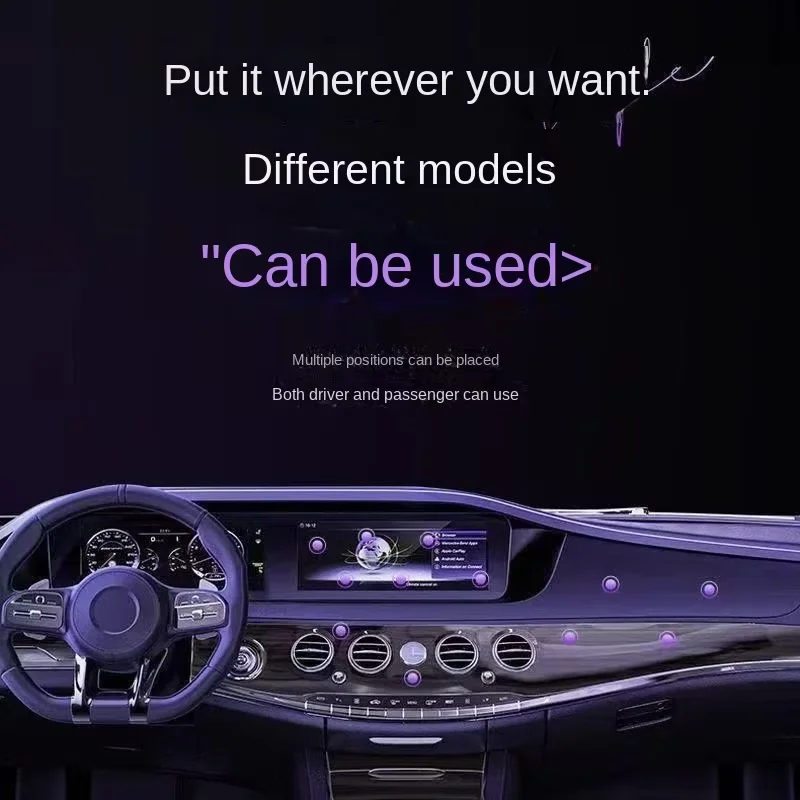 Mobile Phone Vacuum Suction Cup Holder Foldable for iPhone/ Android Kitchen Lazy Vacuum Double Sided Magnetic Bracket