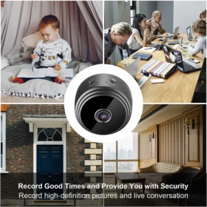 1080P HD Mini Wifi A9 Security Camera Wireless Smart Home Surveillance Camcorder with Sensor Web Video for Safety