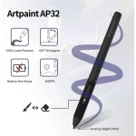 GAOMON PD2200 21.5 Inch 92%NTSC Graphics Tablet Drawing Monitor Pen display with Tilt-Support Battery-Free 8192 Pen Pressure