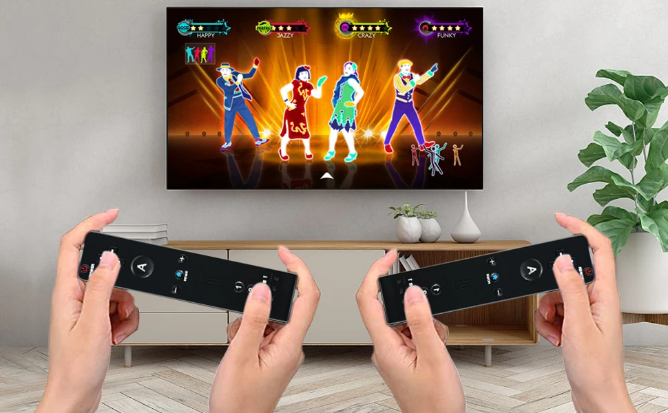 2 in 1 For Nintendo Wii Controller Set Optional Motion Plus Joystick Wireless Remote Gamepad with Silicone Case Video Game 11 kf Sefdcd5b99bdb4d91aad4250a870b5d95y