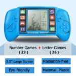 Portable Classic Handheld Game Players Puzzle Nostalgic Game Console Children Educational Electronic Toys Large Screen