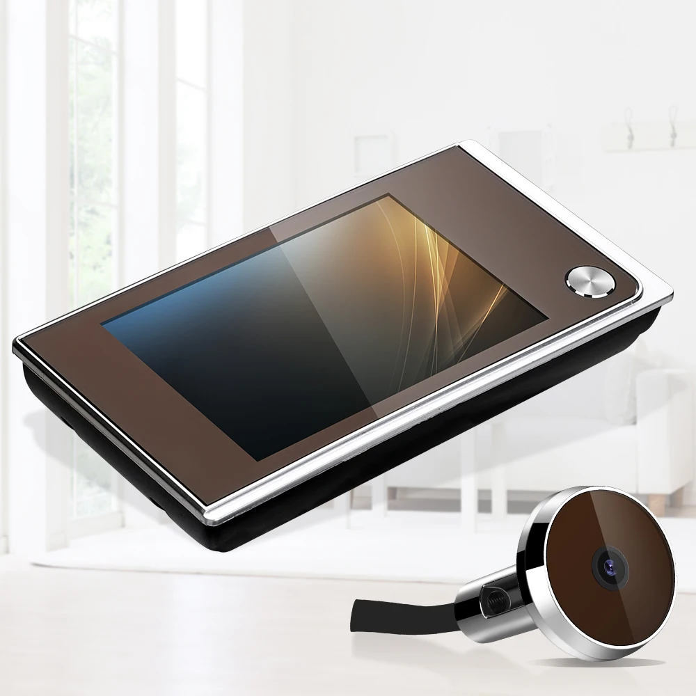 3.5 Inch Digital Door Viewer Peephole Camera Doorbell 120 Degree HD Home Cat Eye Mirilla Viewer with LCD Screen Monitor 18 kf Sfcd30d8ab7ac416e8a78b87d9dc189dfK