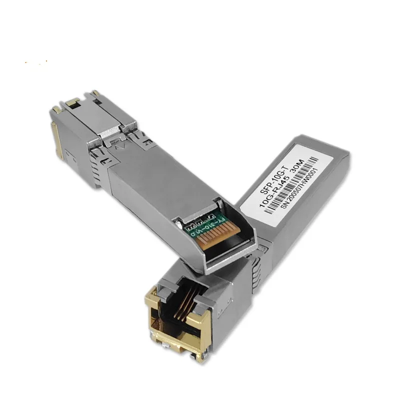kf-Sfefa118a73d749138546ccc4e2cdf3f9E 10G SFP+ Fiber 2.5G Copper SFP Modules Optical Port Turn To RJ45 Ethernet Port Switch Gigabit Transceiver Module