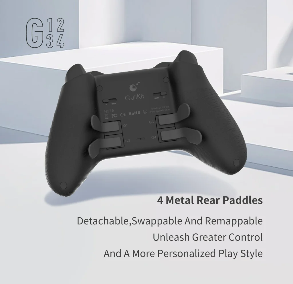 GuliKit KK3 MAX Controller NS39 KingKong 3 Wireless Gamepad For Windows Nintendo Switch Android iOS With Hall Effect Joysticks
