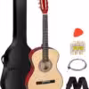 1 38-Inch Acoustic Guitar Kit with Gig Bag, Strap, Strings & Picks