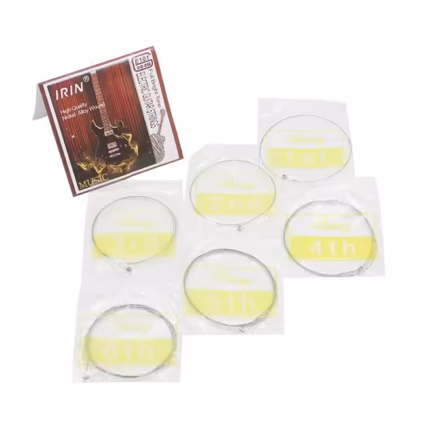 7 IRIN E101 Electric Guitar Strings 10-46 Gauge Nickel Wound Set