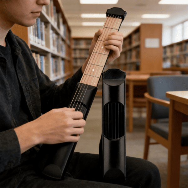 Guitar Chord Trainer Tool - Portable Finger Assistant for Acoustic Guitar 6-Fret Practice