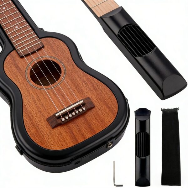 Guitar Chord Trainer Tool - Portable Finger Assistant for Acoustic Guitar 6-Fret Practice