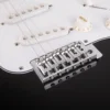 Black & White Rosewood Fingerboard Electric Guitar - Premium Tone & Style: Elevate Your Sound and Style Today!