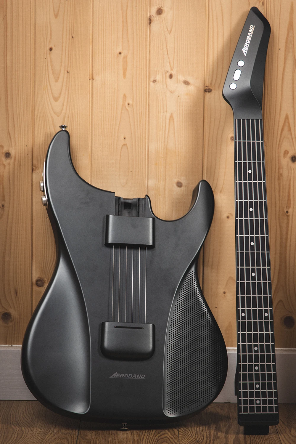 AeroBand Detachable Electric Guitar with Pain-Free Silicone Strings - 9 Sound Styles, Acoustic Bass Mic Port Included 26 kf S0faa2ca371e24ad6bbb9236a4b8eb2bfY