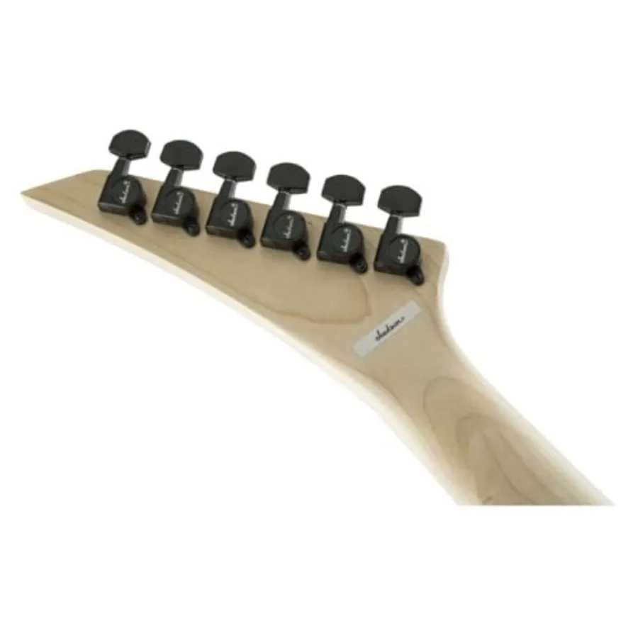 JS Series Dinky JS11 Black Electric Guitar with Amaranth Fingerboard - Durable Maple Neck, Rich Dark Finish for Rock Performers 7 description