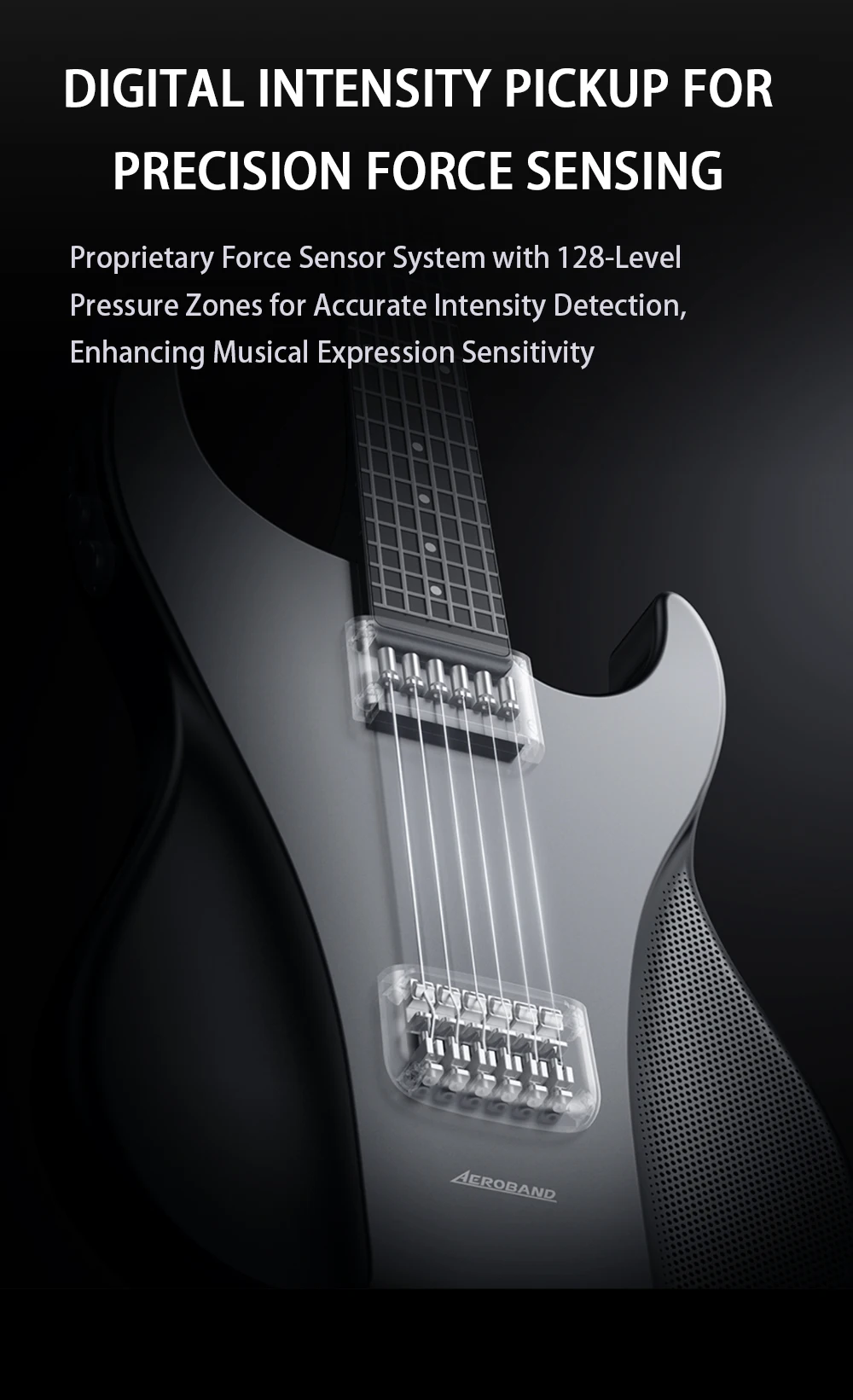 AeroBand Detachable Electric Guitar with Pain-Free Silicone Strings - 9 Sound Styles, Acoustic Bass Mic Port Included 9 kf S3cf7e4be2e2c467c8919061cb6629075T