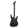 JS Series Dinky JS11 Black Electric Guitar with Amaranth Fingerboard - Durable Maple Neck, Rich Dark Finish for Rock Performers