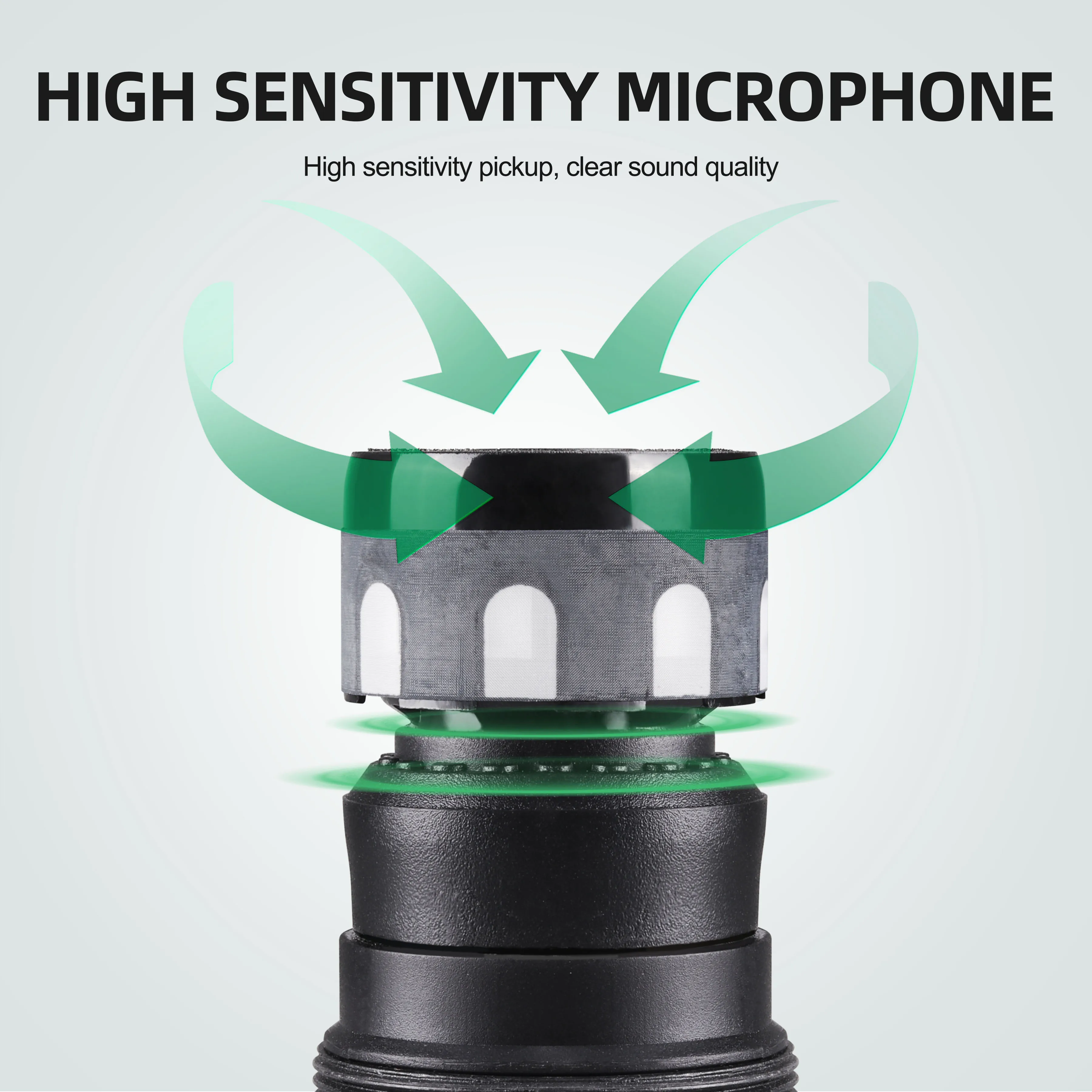 Debra 4-Channel Audio Mixer with UHF Wireless Microphone, Bluetooth Recording, PC Compatibility, Delay and Repeat Effect Audio Interface Mixing Console 10 kf S566ad5ade6364740ad56ef8cd49ee694y