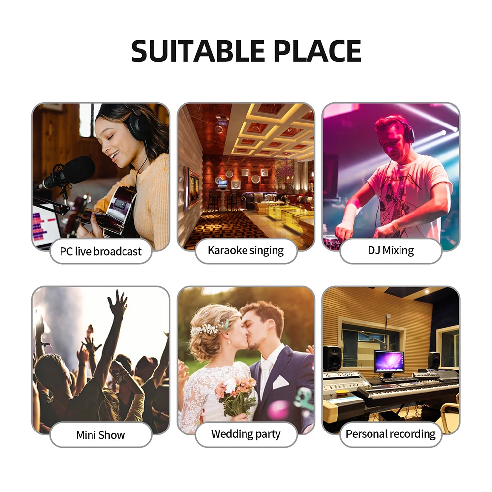 Debra V4 4-Channel Audio Mixer with Bluetooth Recording, 48V Phantom Power, Delay, Repeat, and Effect Features for PC 14 kf S57d73f9aebdf409b87c082bcf99a3605a