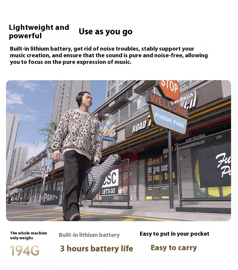 SONICAKE Pocket Master Electric Guitar & Bass Amplifier with Customized 1.77 LCD Screen, Modeling IR Multi-Effect, OTG Looper & Gifts 6 kf S5c362822b26c4260968bbb866c1067109