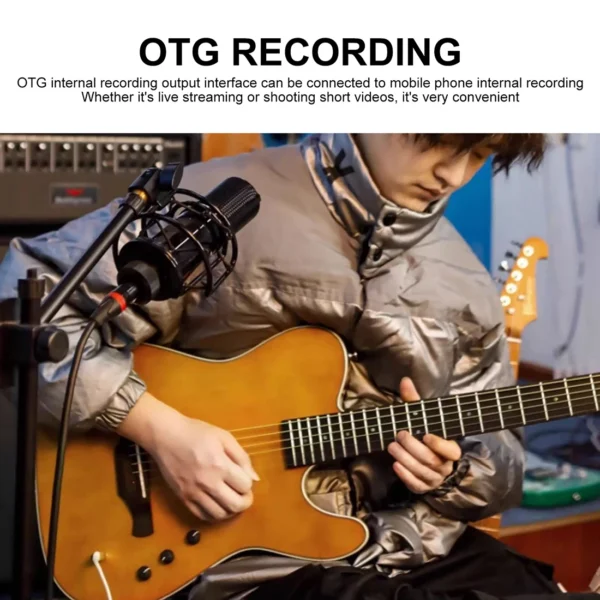 kf-S623b97ae205b4c93b87ef3d672581479c IRIN Silent Electric Acoustic Guitar - 39" Thin Body Spruce Panel 6 String Folk Guitar with Bag & Adapter Cable