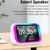 Smart Bluetooth Alarm Clock with Weather Display, Night Light, Music, Stories, and Photo Frame - Perfect Gift with Bluetooth APP