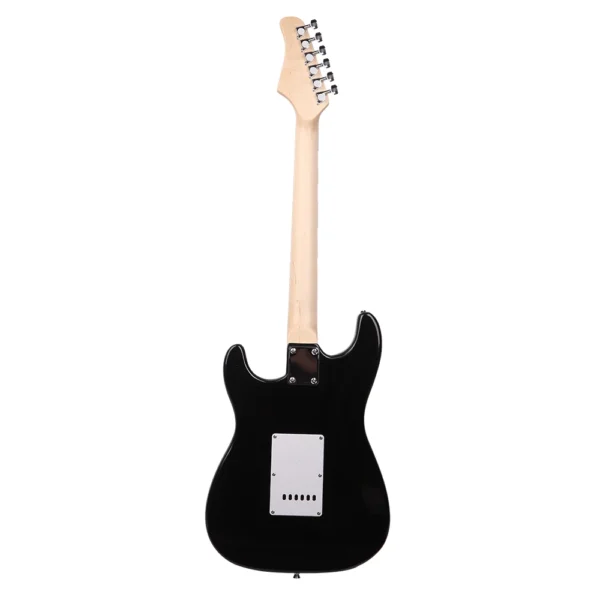 kf-S7eb78d9131a34ab28ebf84b103b5202dF Black & White Rosewood Fingerboard Electric Guitar - Premium Tone & Style: Elevate Your Sound and Style Today!
