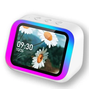 Smart Bluetooth Alarm Clock with Weather Display, Night Light, Music, Stories, and Photo Frame - Perfect Gift with Bluetooth APP