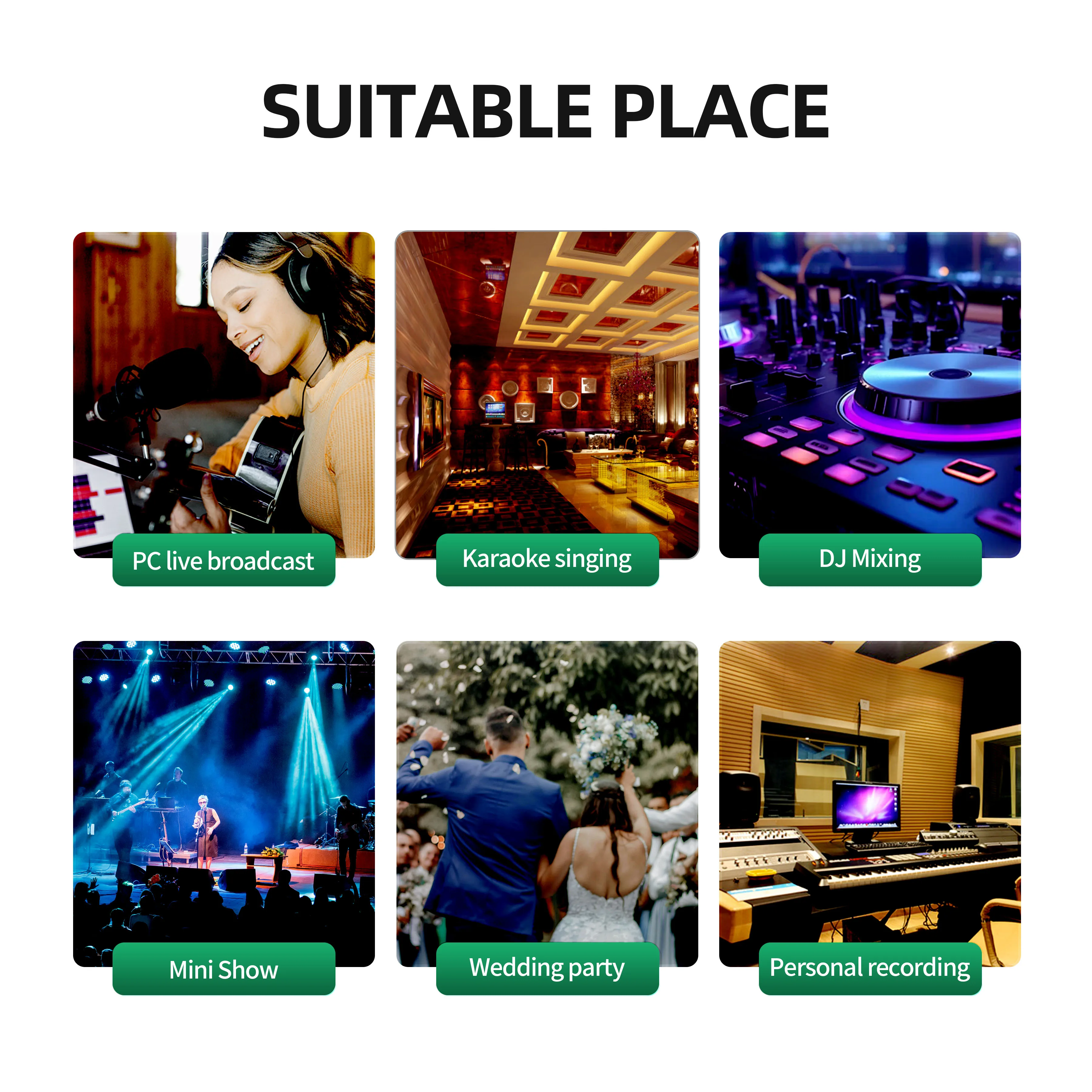 Debra 4-Channel Audio Mixer with UHF Wireless Microphone, Bluetooth Recording, PC Compatibility, Delay and Repeat Effect Audio Interface Mixing Console 15 kf S8533cdf1c67d493e8130c341ec15194bM