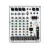 Professional 6-Channel DJ Audio Mixer with USB Interface, Bluetooth, 16 DSP Effects, 3-Band EQ, and Portable Design (ARMX-6)