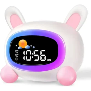 Sleep Training Alarm Clock for Kids: Wake-Up Sound Machine Birthday Gift for Boys and Girls