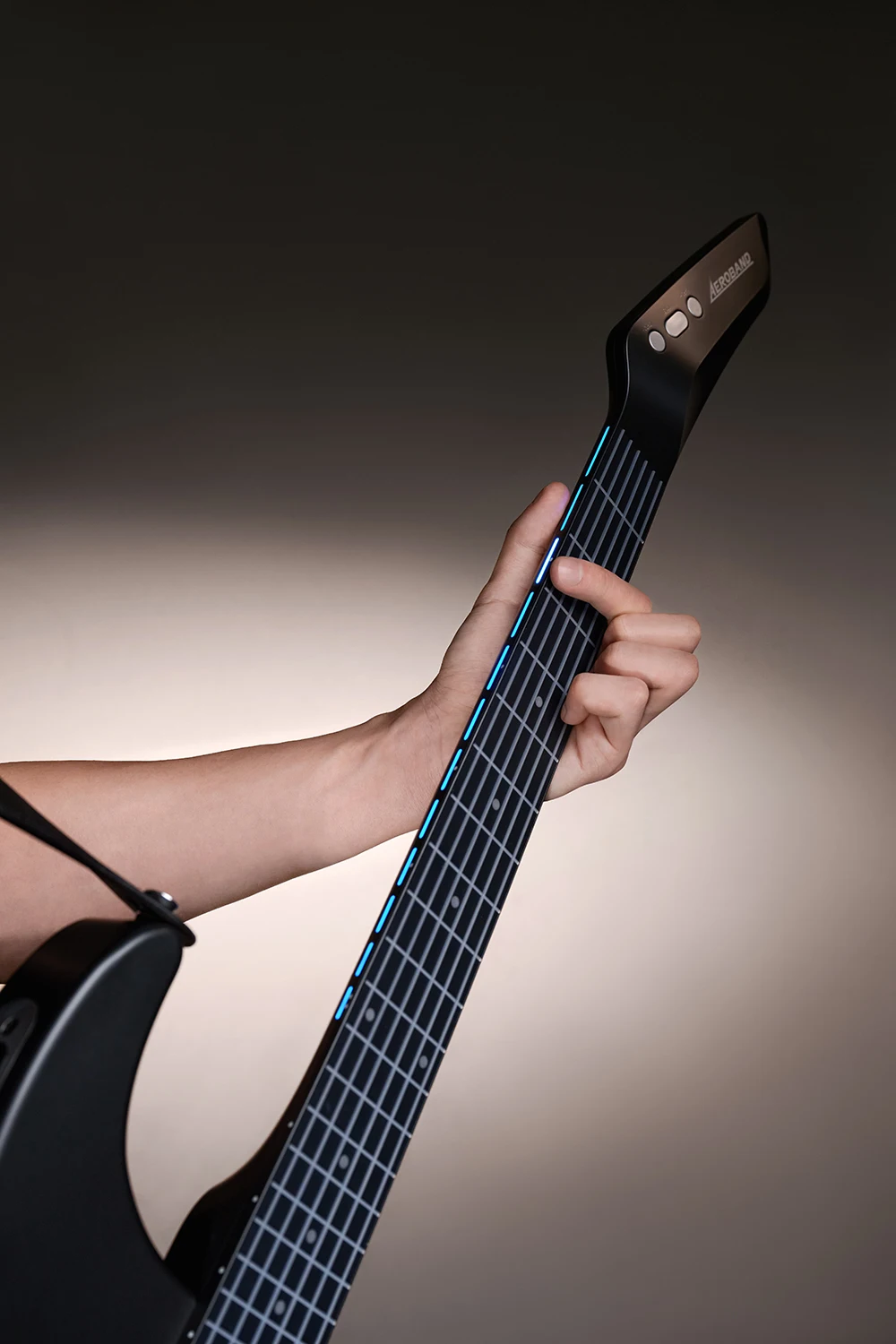 AeroBand Detachable Electric Guitar with Pain-Free Silicone Strings - 9 Sound Styles, Acoustic Bass Mic Port Included 33 kf S90398257deed4244a99daeeb4e2b4554n