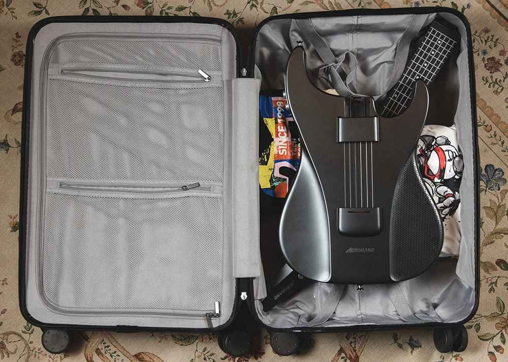 AeroBand Detachable Electric Guitar with Pain-Free Silicone Strings - 9 Sound Styles, Acoustic Bass Mic Port Included 25 kf Sa2d30c618bd04c6eb915ba8f9fffccdaO