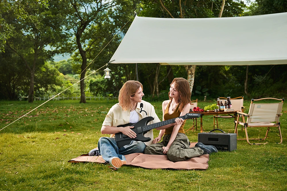 AeroBand Detachable Electric Guitar with Pain-Free Silicone Strings - 9 Sound Styles, Acoustic Bass Mic Port Included 29 kf Sec2e003e0dc645b5b5c9f1886fd70c8eR