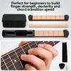 Guitar Chord Trainer Tool - Portable Finger Assistant for Acoustic Guitar 6-Fret Practice