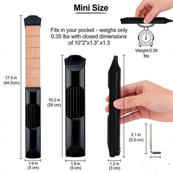 微软广告政策 (3)_2026-01-03_20-55-37 Guitar Chord Trainer Tool - Portable Finger Assistant for Acoustic Guitar 6-Fret Practice